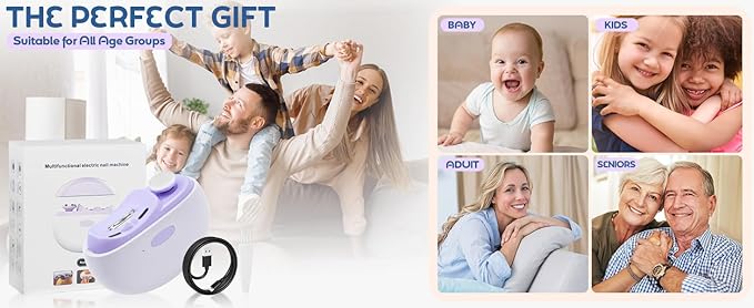 Baby Nail Clippers for Adults & Kids, Ergonomic Anti-Flying Nails Design, Stainless Steel Manicure Tool with Nail Catcher