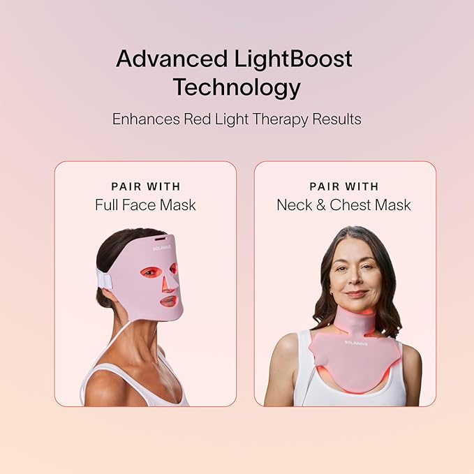 Solawave LightBoost Red Light Therapy Serum for Face & Neck | Enhances Beauty Wand & Microcurrent Devices | Boosts Collagen & Hydration for Radiant Skin, Reduces Appearance of Wrinkles & Fine Lines
