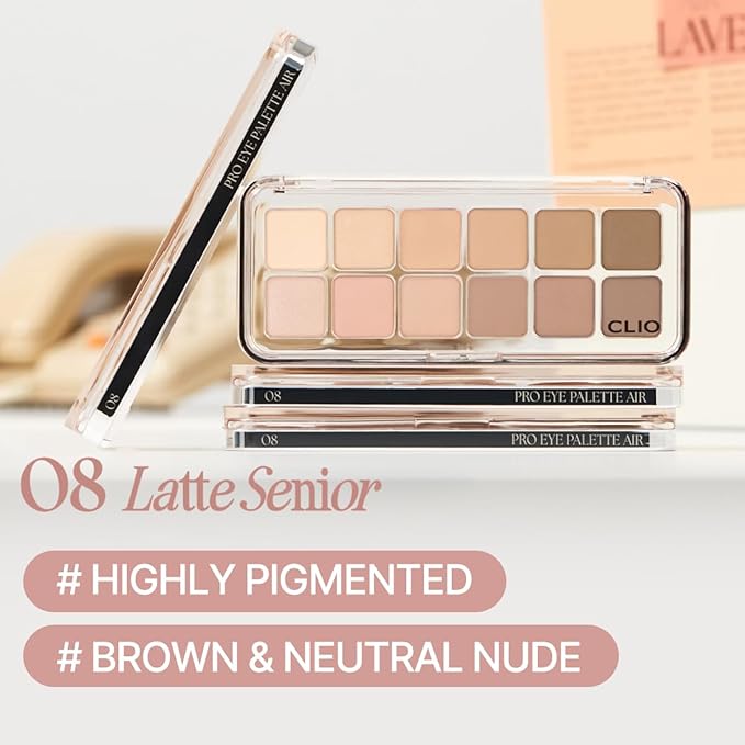 CLIO PRO EYE PALETTE AIR (08 LATTE SENIOR)