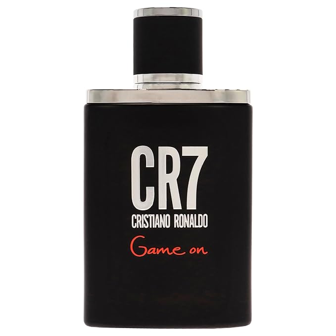 CR7 Game On Cristiano Ronaldo - Papaya, Ice, Cedar, and Cashmere Wood - Original Men's Fragrance Collection - 1 oz edt spray