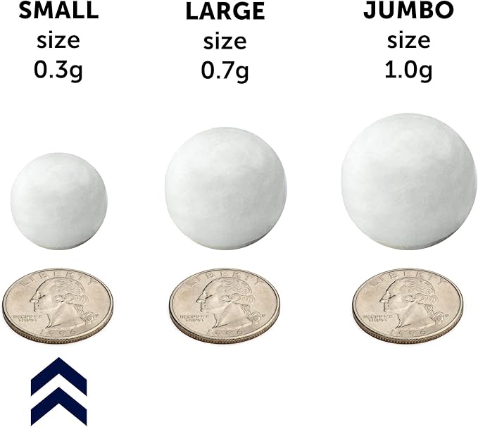 DecorRack 3000 Mini Cotton Balls Bulk Pack for Make-Up, Nail Polish Removal, Applying Oil Lotion or Powder, Multi-Purpose Balls Made from 100% Natural Cotton, Soft and Absorbent (3000 Count)