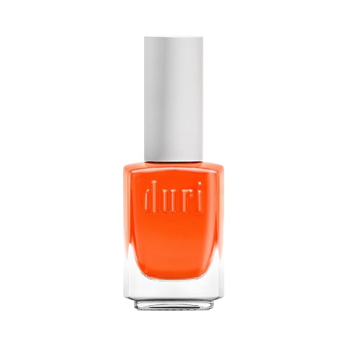 duri 654N SoBe Soleil - Neon Orange Nail Polish, Matte Finish, Quick Drying, 0.45 Fl Oz