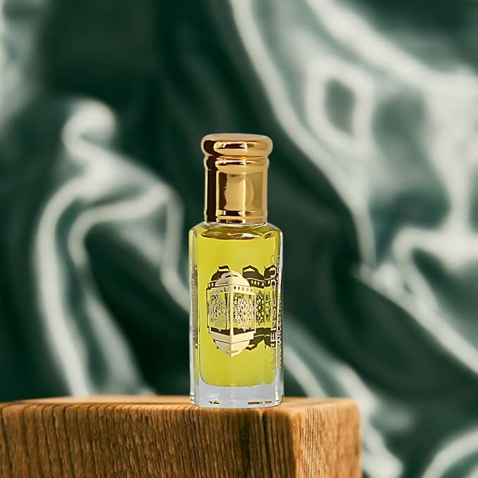 INTENSE OUD Yasmeen Al Arab Long Lasting Arabian Perfume Oils for Women 12ML (0.40 OZ) Fragrance Oil with Jasmine, Lemon Zest, Vanilla, Musk & Sandalwood - Concentrated Perfume Oil in Black Gift Box