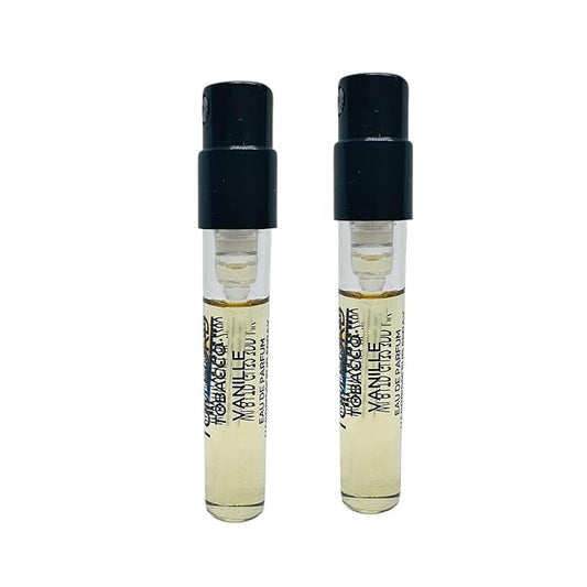 2 Tobacco Vanille Eau De Parfum Sampler Vial 1.5ml/0.05oz each