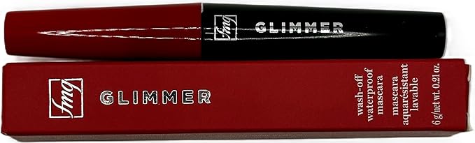 AVON fmg Glimmer Wash-Off Waterproof Mascara - Black (Lot of 3)