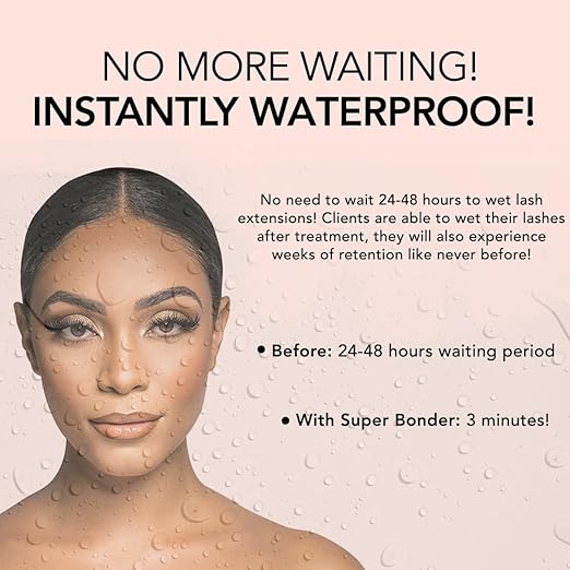 KIARA SKY LASH Super Bonder for Eyelash Extensions with Special Dropper | Glue Accelerator | Speed Up Drying Time | Increase Adhesive Bonding Power | Professional Use Only 15ml NOT A Glue