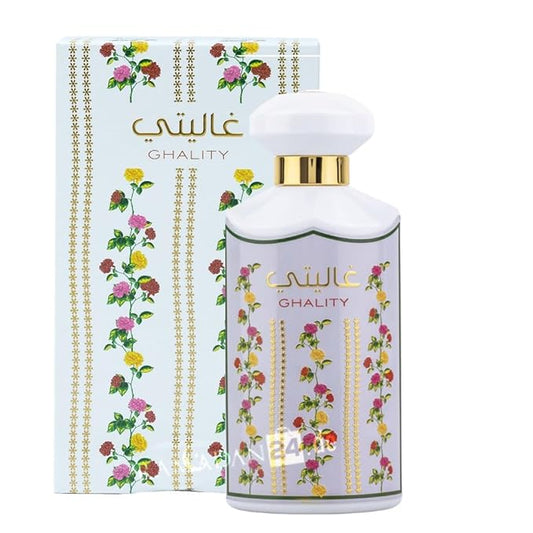 Ard al Zaafaran Ghality Eau de Parfum Spray for Women, 3.4 Ounce
