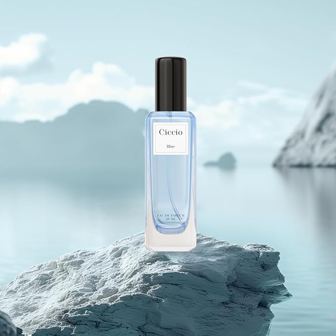 CICCIO Unisex Eau De Parfum Gift Set for Men & Women, 4 x 20ml Bottles Blue, Intense, Luxe & Sin, Premium Fragrance Set, Fresh Citrus, Floral & Woody Notes, Gift Set