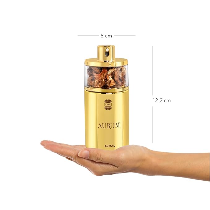 Ajmal Aurum EDP for Women Spray, 2.5 ounces - Made in Dubai