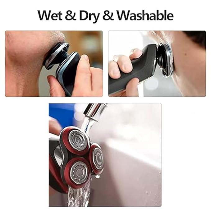 SH90/RQ12 Replacement Shaver Head for Philips Norelco Series S9000, Version Replacement Shaver Head with Double Precision Blades for Series RQ12/RQ10/S9000, S8000,1Pack