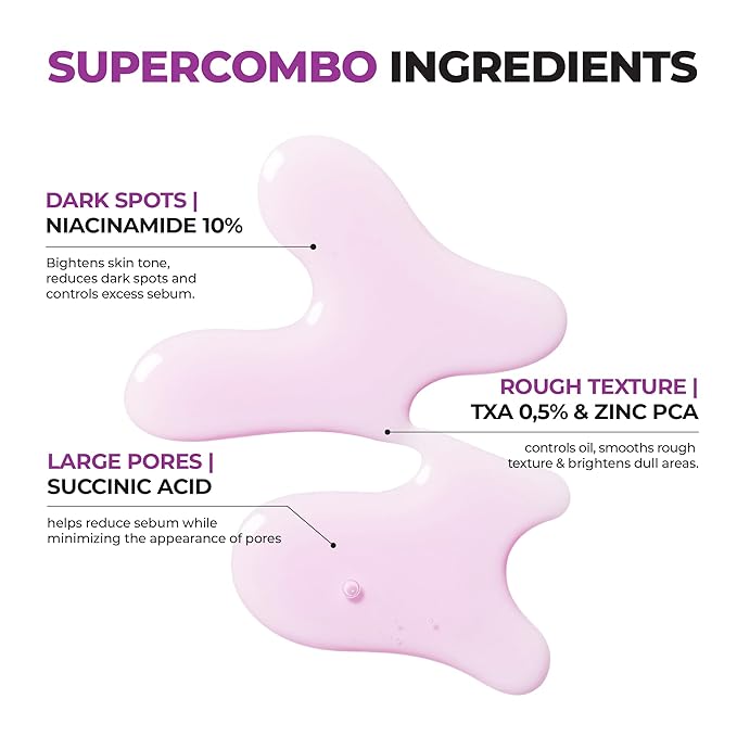 JUMISO Niacinamide 10 Serum - Korean Face Serum with Glutathione, TXA Tranexamic Acid and Centella Complex - Reduces Pigmentation, Evens Skin Tone, Soothes for Sensitive Skin, 1.35 fl.oz.