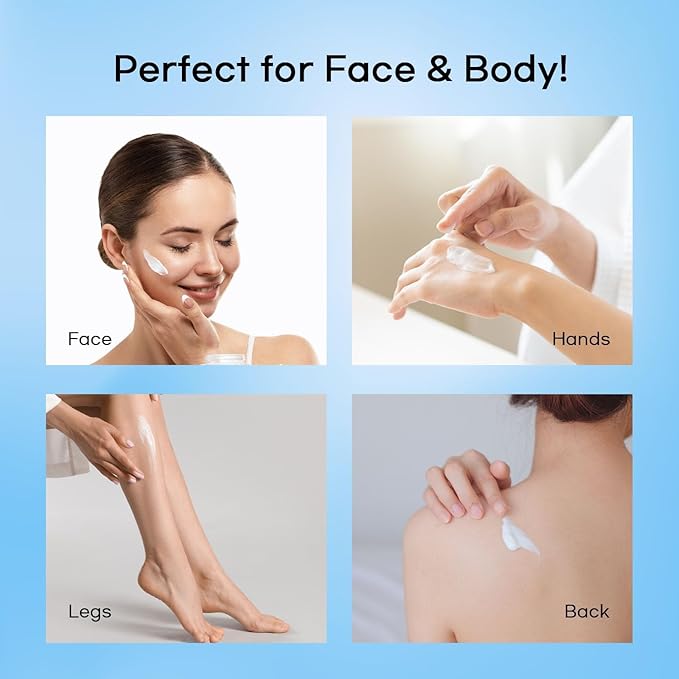 Beef Tallow for Skin:Whipped Tallow Face Moisturizer, Deep Hydration & Nourishment for All Skin Types, Beef Tallow Face Moisturizer 4oz