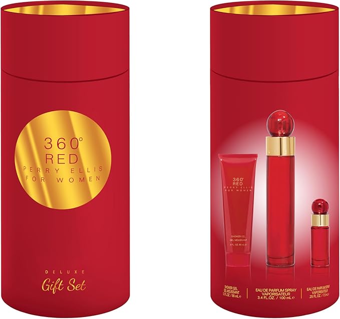 Perry Ellis 360° Red for Women 3-Piece Gift Set