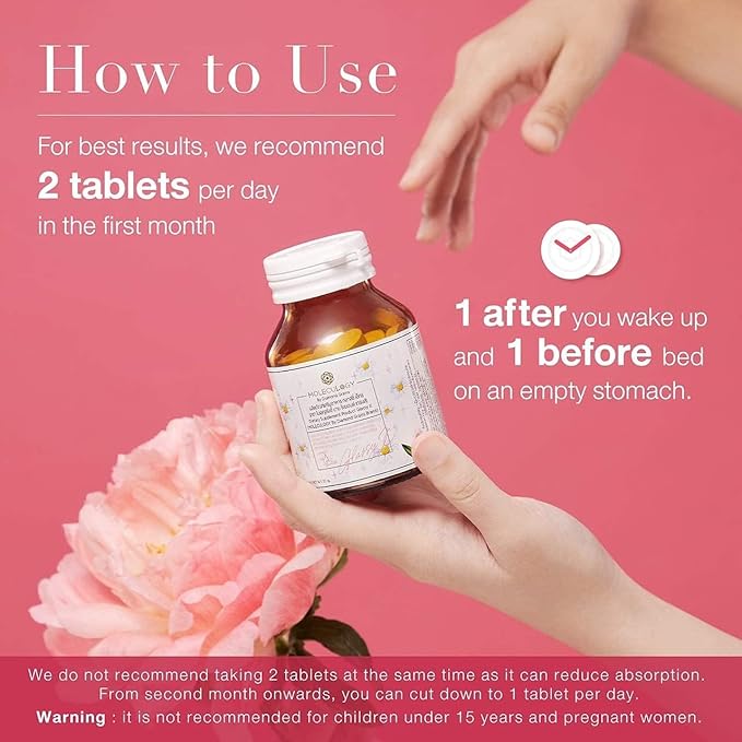 Diamond Grains GlassyX Korean Skin Care for K-Pop Porcelain Skin Glow Effect by MOLECULOGY - The Perfect Brightening & Glassy Skin Effect that Most Korean Uses for both Women & Men