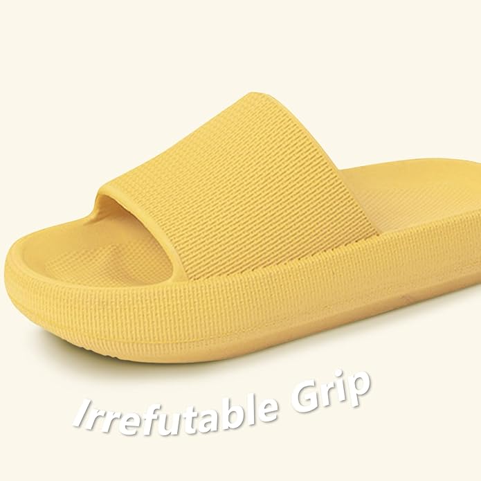 Menore Slippers for Women and Men Quick Drying, Parent-Child EVA Open Toe Soft Slippers, Non-Slip Soft Shower Spa Bath Pool Gym Beach House Sandals for Indoor & Outdoor