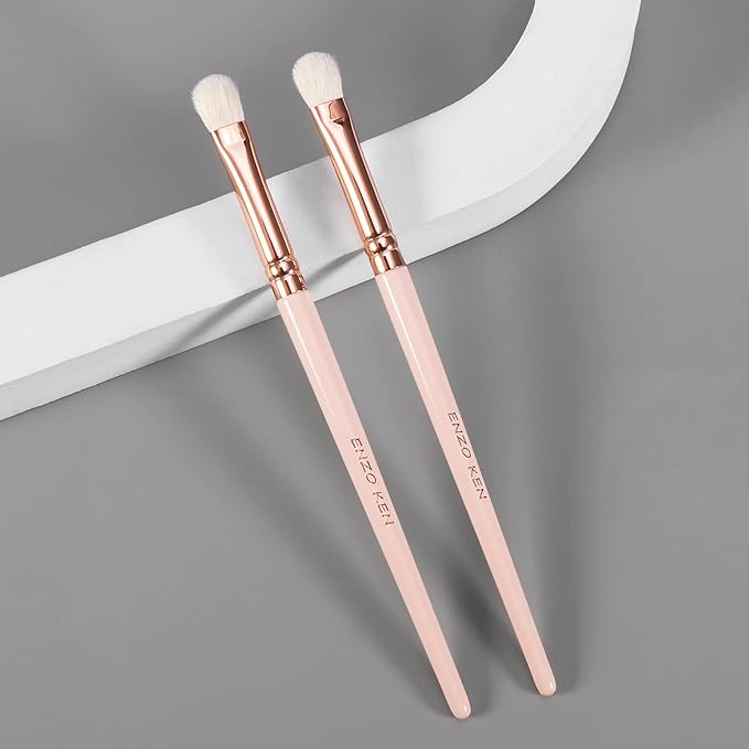 Natural Goat Hair Eyeshadow Brush, Medium Smudge Eye Shadow Brush, Shader Eye Shadow Brush, Eye Smudge Brush, Single Natural Hair Makeup Brush, Single Eyeshadow Brush Eyeshadow Blending Brush