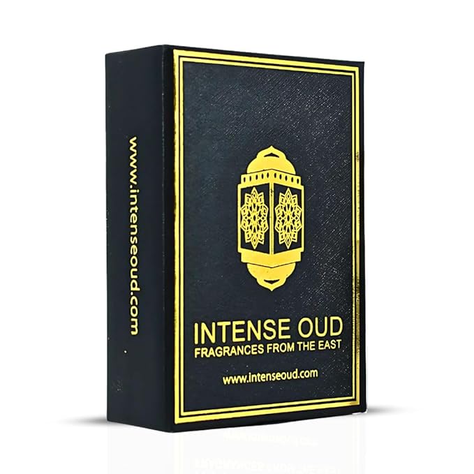 INTENSE OUD Musk Tahara Arabian Perfume Oil for Men & Women, Long Lasting Alcohol-Free Concentrated Fragrance, 12ml (0.40 oz) in Black Gift Box, White Musk & Vanilla Notes