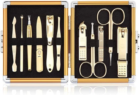 Korean Nail Clipper! World No. 1 Three Seven (777) Premium Quality Gift Travel Manicure Grooming Kit Nail Clipper Set(16000AM), Made in Korea, Since 1975