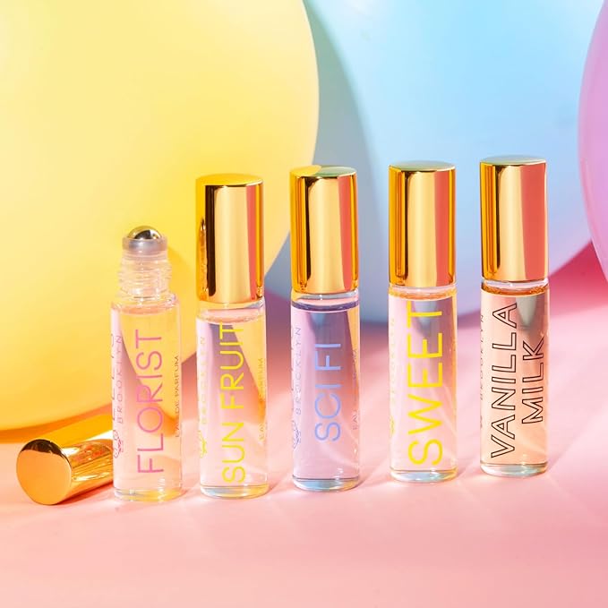 Ellis Brooklyn FAIRY TALES Eau De Parfum for Women - Rollerball Gift Set Perfumes, Gift Sets for Women, Clean Perfume, Long Lasting Perfume