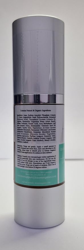 Best Dark Spot Corrector Serum for Face, Hands & Neck. This Age Spot Remover is Formulated with Bio Ingredient for Dark Spots, Age Spots & Sun Spots. Kleem Organics Dark Spot Remover