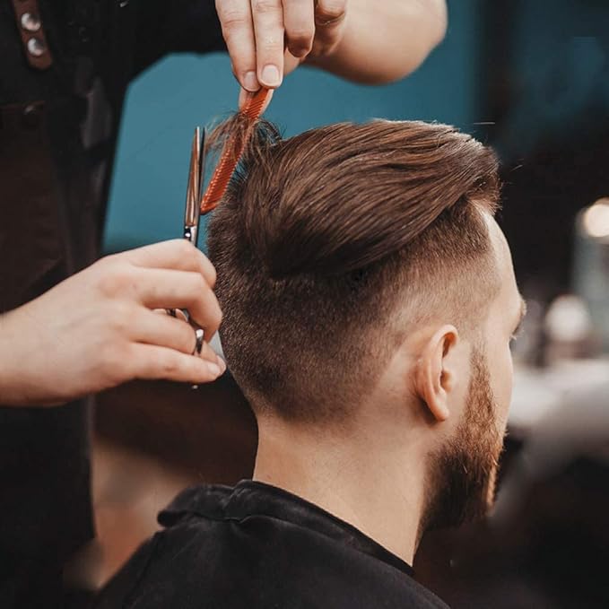 Black Barber Cape with Snap Closure, Professional Waterproof Salon Cape, 59" x 47", 5 Pack