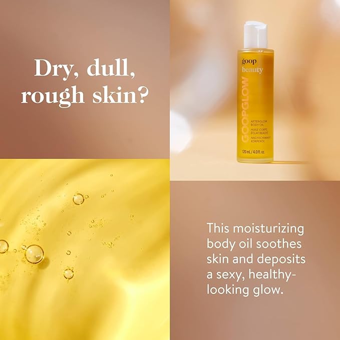 goop Beauty Microderm Body Scrub & Body Oil Bundle | 4 fl oz Exfoliating Body Wash to Cleanse & Moisturize Skin | 6 fl oz Fast-Absorbing Moisturizer for Dry Skin | Silicone & Paraben Free