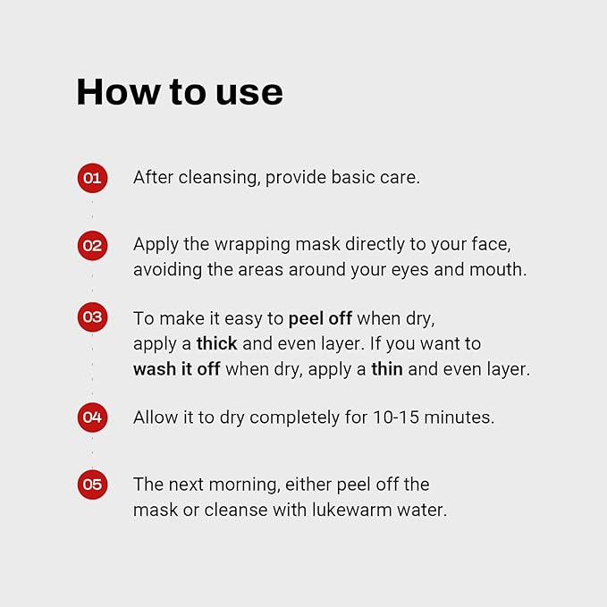 Shumage Gold Seal Wrapping Mask - Collagen Peel Off Face Mask for Glass Skin - Overnight Mask with Gold Threads for Hydrating and Tightening - Long-lasting Elasticity and Radiant Glow - 3.17 oz.