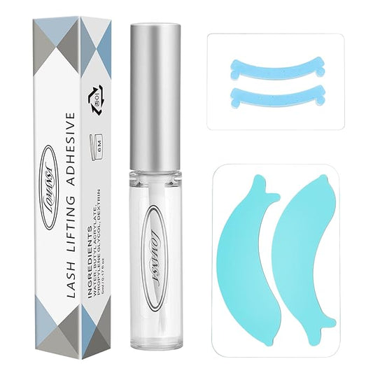 Lash Lift Tools Kit Reusable Eyelash Lifting Glue Curler Soft Pads for Lash Lamination Get Perfectly Curled Lashes