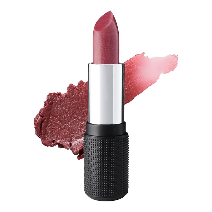 Berry Blast Plum Lipstick for Women - Vegan Gluten Free Natural Makeup, Semi-Sheer Hydrating Lip Stick - Organic Lip Gloss with Aloe & Almond Oil