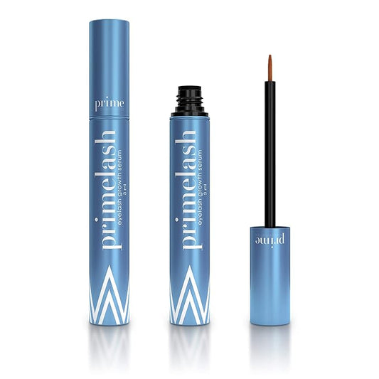 PrimeLash Growth Serum for Women Over 50 – Grow More Lashes – Thick, Strong, Lifted – in 1 Swipe a Night, Vitamin Infused, For Sensitive Eyes