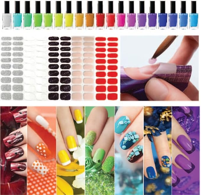 80W LED UV Lamp for Gel Nails. UV Nail Light. 4 Settings (Including Low Heat Mode). Easy to use. Compatible with All Gel Nail Polish,Wraps, Gel Polish Strips.