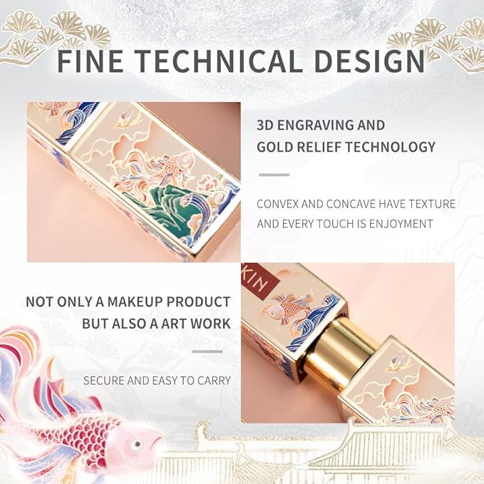 CATKIN Lip Balm Color Tinted Changing Lipstick Ultra Hydrating Lip Moistrurizer Chapstick with Vitamin E Nourishing For Cracked & Dry Lips 0.12 oz 3pcs Gift Box (C13+C14+C15)