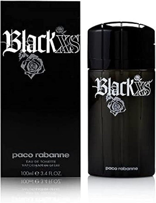 Black XS by Paco Rabanne for Men 3.4 oz Eau de Toilette Spray