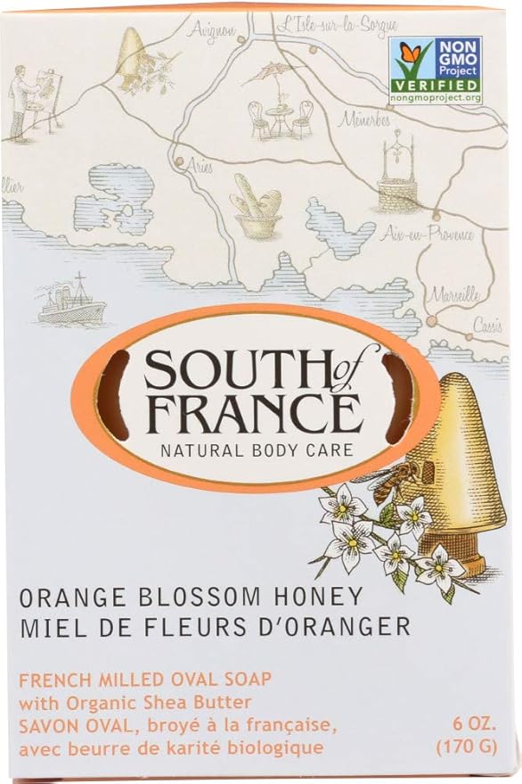 South Of France South Of France Natural Body Care Orange Blossom Honey 6 Oz, 6 Oz, 856885200109