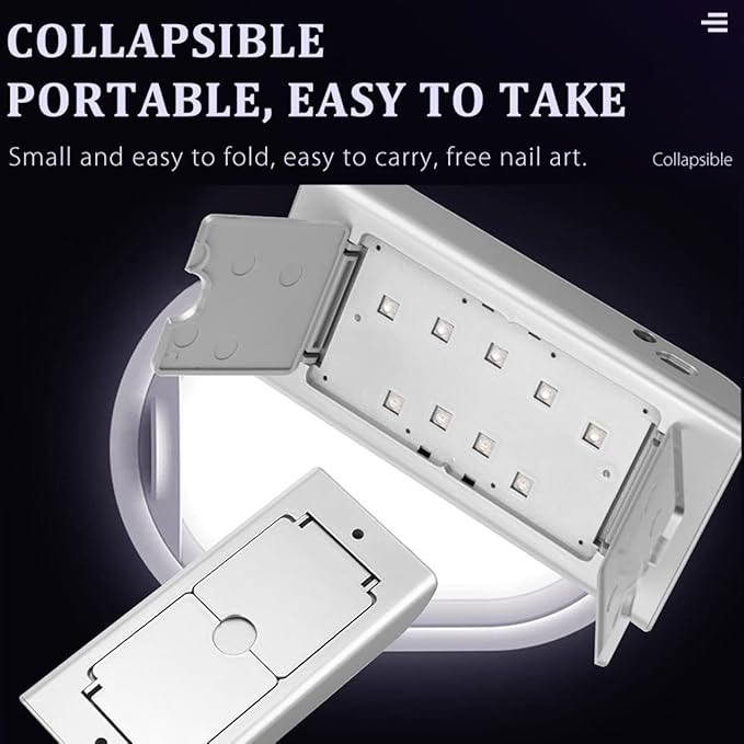 3 in 1 Portable Electric Nail Drill,Compact 35000 RPM Electrical Professional Nail File Kit, Nail Dryer UV Lamp Manicure for Acrylic, Gel Nails, Manicure Pedicure Polishing Shape Tools