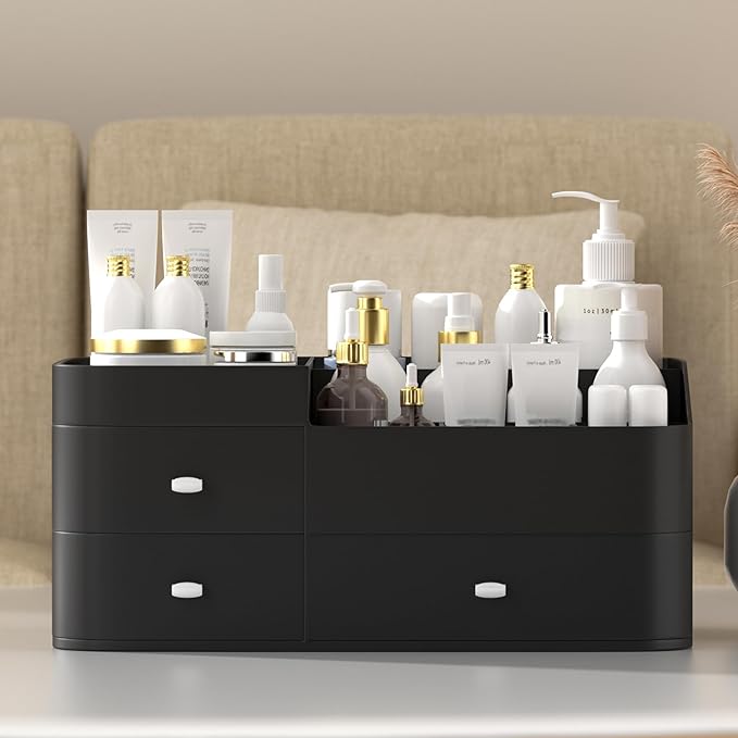 MIUOPUR Perfume Organizer for Men, Perfume Stand, Shelves for Perfumes, Organizador de Perfumes, Dresser Organizer Countertop, Mens Bedroom Essentials, Gifts for Men