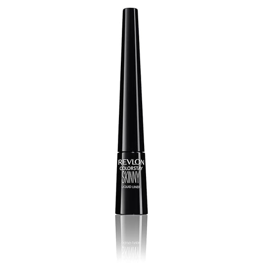 Revlon Skinny Liquid Eyeliner, ColorStay Eye Makeup, Waterproof, Smudge-proof, Longwearing with Ultra-Fine Tip, Black Out, 0.08 oz