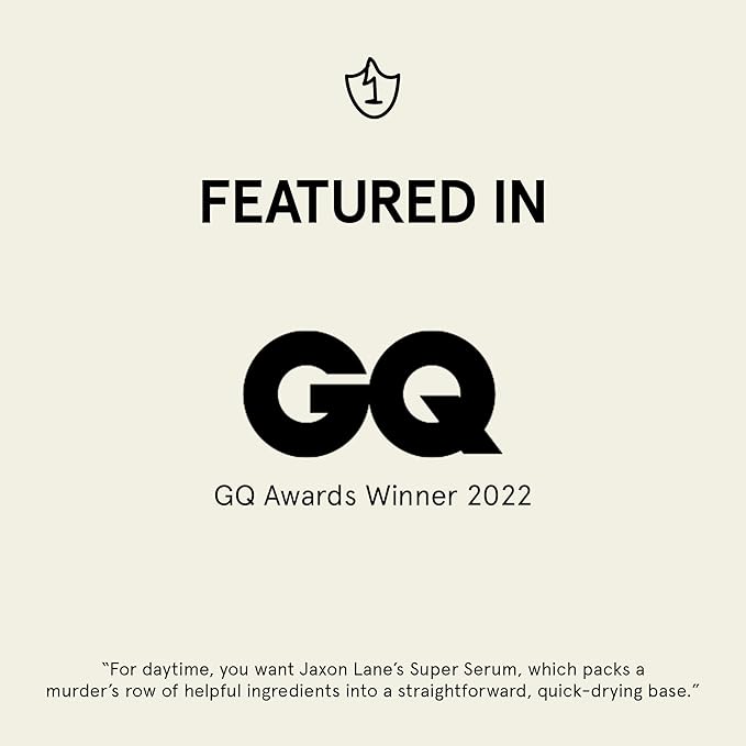 SUPER SERUM Anti Aging Serum for Face: 5% Niacinamide Serum, Bakuchiol Serum, Vitamin C Face Serum for Men Korean Skin Care Tranexamic Acid Textured skin treatment, Pore Minimizer Serum JAXON LANE 1oz