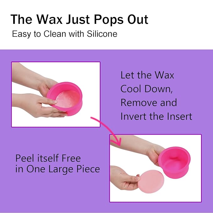 Digital Wax Warmer for Hair Removal, Gentle Wax Pot for Bikini Waxing & Facial Waxing, Smart Wax Machine with AUTO Temperature Control