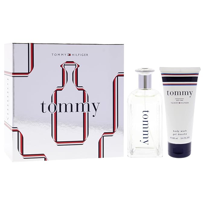 Tommy by Tommy Hilfiger for Men - 2 Pc Gift Set 3.4oz EDT Spray, 3.4oz Body Wash