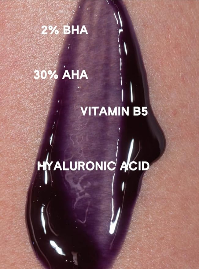 ABI AMÉ Soft-Touch Chemical Body Exfoliant - Smoothing and Softening Pre-Shower Body Mask - 30% AHAs + 2% BHAs, Safe for Sensitive Skin - 150ml/5.1 Fl oz