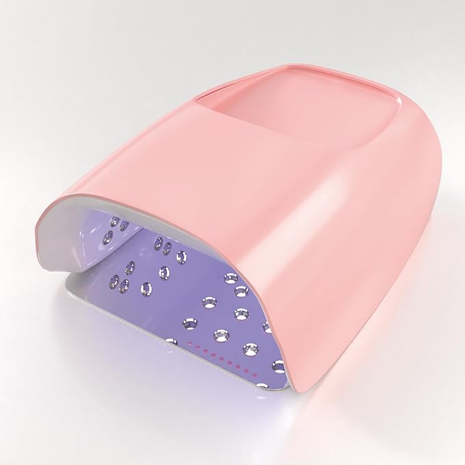 126W Cordless Rechargeable UV LED Nail Lamp,Professional UV Light for Gel Nails Gel Curing Lamp with 4 Timer Setting Auto Sensor, LED Nail Dryer for Fingernail and Toenail Home Salon