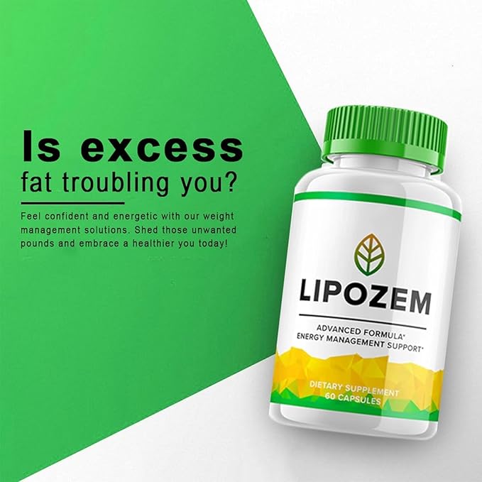Lipo-zem Capsules - Lipo-zem Advanced Formula Supplement - Lypo-zem Natural Ingredients Reviews - 60 Capsules (XX)