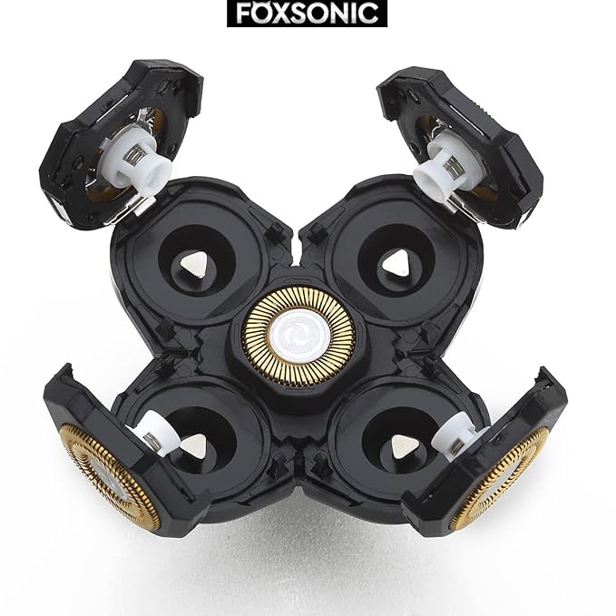 Upgraded 5-Blade Shaver Replacement Heads - Electric Razor Shaver Heads