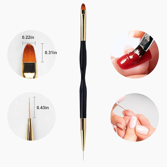 KWOLYKIM Jelly Gel Nail Polish Set - 8 Colors, Sheer Base Builder & Glitter Liner Kit, Nude Pink Milky White Gel Polish for Nail Strengthener & Repair, DIY Salon Kit for Women