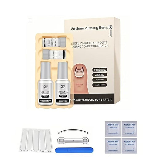 Titanium Alloy Ingrown Toenail Treatment, Nail Tools, and Ingrown Toenail Removal Kit Specially Designed for Curved Nail Repair and Ingrown Toenail Corrector
