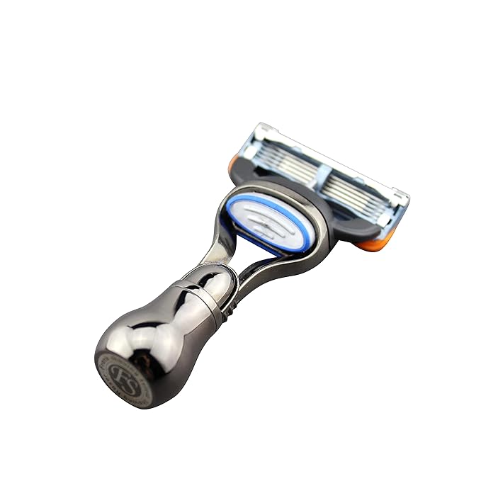 Men's Mini Handle Portable Travel Shaving Razor Wallet With Travel Case