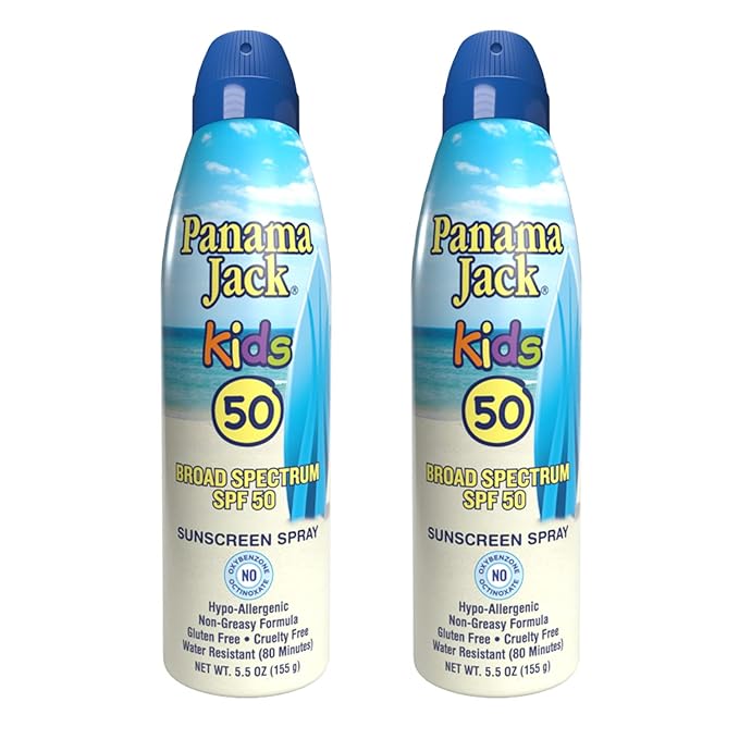 Panama Jack Continuous Spray Kids Sunscreen SPF 50