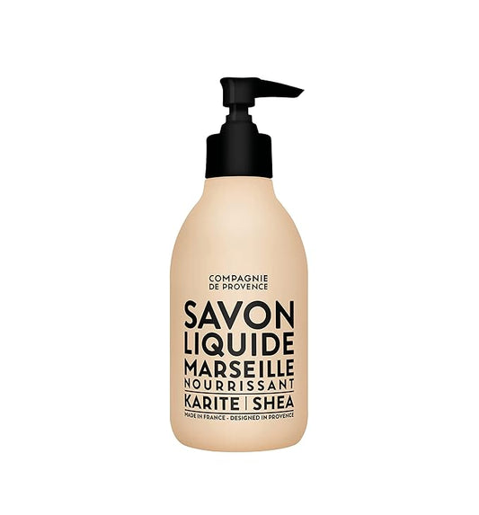 Compagnie de Provence Savon de Marseille Nourishing Liquid Soap, Karite (Shea Butter), 10 Fl Oz Refill