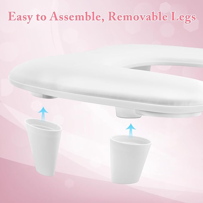 Arm Rest for Nails Tech, U-shaped Manicure Nail Arm Rest, Portable Detachable Nail Cushion Hand Rest, PU Leather Hand Stand Rest for Nail Tech Manicure Salon Use